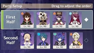 [6.7 Abyss] 4* Only Floor 12 Full Stars (No Swaps)