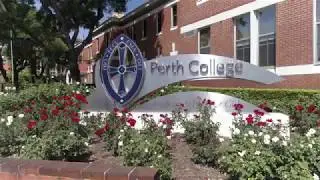 A bird's-eye view of Perth College and our community
