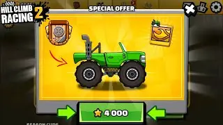 BECOME MONSTER TRUCK ALSO NEW ADVENTURE RANK !! IN - Hill Climb Racing 2
