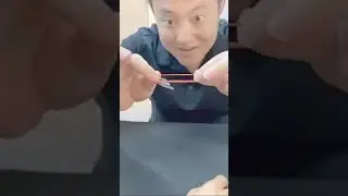 rubber band magic trick 😱 behind the trick #magictrick #rubberband #rubbermagic