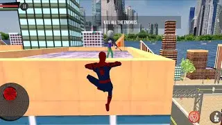 New Spider Hero Super Crime City Battle 2021 - Spider Hero City Rescue | Android GamePlay