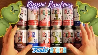 Christmas Funko Sodas! | Opening 12 X-Mas Holiday Funko Soda Figures