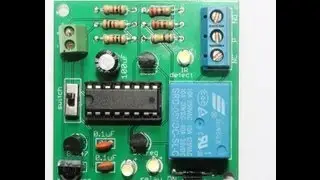 Remote operated switch using relay- www.buildcircuit.com