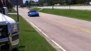 C6 Corvette Rolling Burnout
