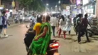 Walking In India | College Square | Ravenshaw University | Cuttack | Odisha  | Nighlife India