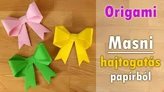 Pap&iacute;r masni hajtogat&aacute;sa | Origami | Man&oacute; kuck&oacute;