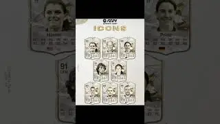 Новые кумиры #eafc24 #fc24 #fifa #icons #sports #best #shorts