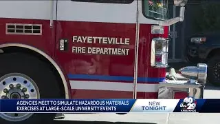 Agencies meet to simulate hazardous materials exercises at large-scale University events