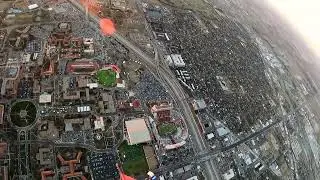 Skydiving into Jones AT&T Stadium - Texas Tech Football 2022