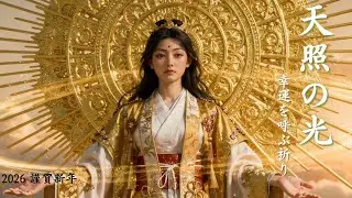 【2026年初日の出】天照大神の浄化と祈り｜運気が上がる和風BGM・作業用・睡眠用