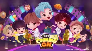 BTS Cooking On: TinyTAN Restaurant Gameplay with No Commentary