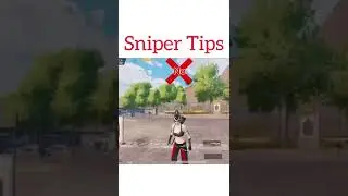Sniper tips and tricks 😎 | #snipertips #bgmi #1v4