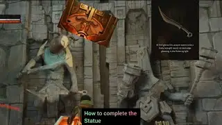 chronos before the ashes _ how to complete the statue | unlock stone golem boss fight