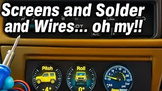 🛠️ Building Custom Digital Gauges for My Suzuki Jimny (3D Printing + Arduino + LCD!)