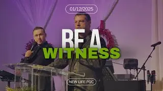 BE A WITNESS | Sunday Service 1/12/2025 | Pastor Bogdan Malsky