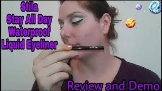 Stila Stay All Day Waterproof Liquid Eyeliner: Review and Demo