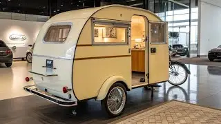 Tiny Retro Camper You Can Tow With a Bicycle &ndash; This Will Blow Your Mind!