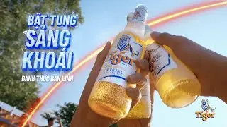 TIGER CRYSTAL BẬT TUNG SẢNG KHO&Aacute;I, Đ&Aacute;NH THỨC BẢN LĨNH - ABV 4,6%