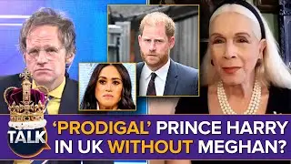 Prince Harry Visits UK WITHOUT Meghan Markle - Will King Charles See Him?