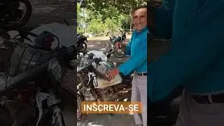 CARA SECA E SUA MOTO DE MILH&Otilde;ES #chicomuseu #humor #ro&ccedil;a #automobile #chacara #chacarapequena