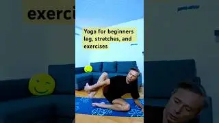 Stretch Tight Hamstrings | Beginner Yoga Routine #yogaflow #yogaforbeginners #yoga