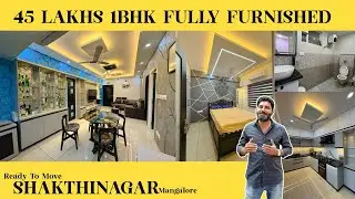 SALE FULLYFURNISHED 1BHK SHAKTHINAGAR MANGALORE
