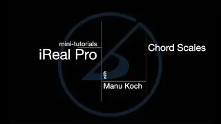 Practice scales with iReal Pro
