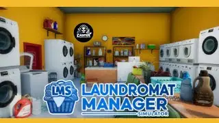 Laundromat Manager Simulator / simulation / first look / gameplay episode 2 / steam pc