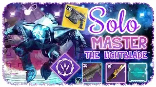Solo 1580 Ordeal Master Nightfall Hunter - The Lightblade - Destiny 2 - Commentary Platinum Rank
