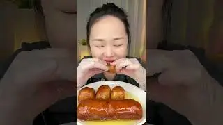 [China Mukbang]fried bread soaked in oil