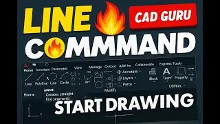 AutoCAD Drawing Tools Tutorial | Learn Line | CAD GURU