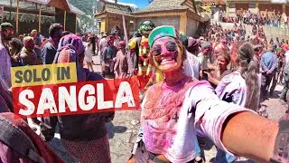 Sangla Holi and driving SOLO to SPITI | Episode 2