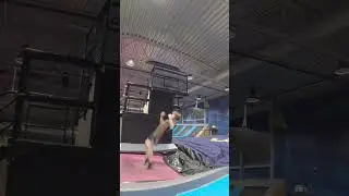 What you see vs what i see double backflip edition #doublebackflip #backflip #flips #roadto50subs