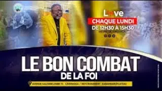 LE BON COMBAT DE LA FOI AVEC LE PASTEUR FRANÇOIS MUTOMBO VH/ LUNDI 12 JAN 2026