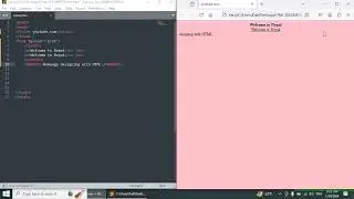 First web page in Nepali || HTML for beginners || Day 1
