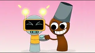Sprunki Fun Bot Glitches Out! (Funny Music Loop Meme)