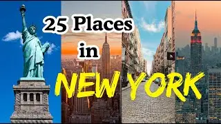 Top 25 Most Beautiful Places to Visit in New York -Travel Video