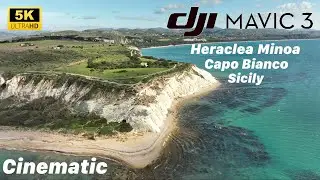 DJI Mavic 3 | Eraclea Minoa | Capo Bianco | Shot in Sicily | Cinematic 5K UHD