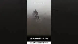 Heavy Fog Engulfs Lahore, Disrupts Daily Life | Pakistan Observer