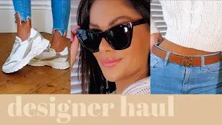 YSL KATE SUNGLASSES, JIMMY CHOO RAINE TRAINERS, LOEWE BELT | Beauty's Big Sister