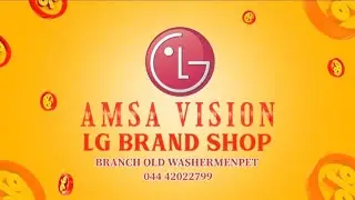 DIWALI OFFERS COMING SOON | AMSA VISION LG BRAND SHOP | OLD WASHERMENPET BRANCH
