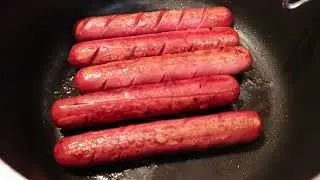 Maple Lodge Farms&reg; Ultimate Chicken Frankfurters | Fried | Sausages | Chicken Sausages
