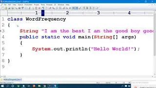 count the frequency of word in string   