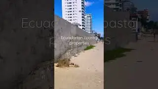 Massive beachfront lot available in Manta, Ecuador