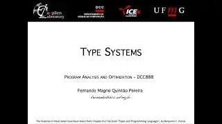 Type Systems - Part 1