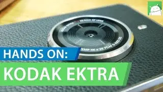 Hands On: KODAK EKTRA 21MP Android Smartphone
