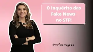O Inqu&eacute;rito das Fake News no STF | Professora Geilza Diniz