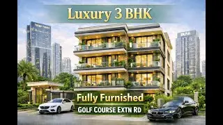 Luxury 3 BHK Builder Floor on Golf Course Extension Road Starts at ₹3.10 Cr!
