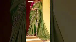 Green saree designs #latestdesign #sareelove #sawanspecial #teejspecial #sareecollection #greensaree