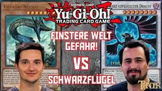 YuGiOh Dark World Gefahr VS Blackwing deutsch | Stream Duell 635 | danger | Trader Master Duel 2023